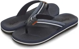 Floopi Flip Flops for Men Premium Canvas Men Beach Sandals With Dotted Texture Footbed Comfort Fit Sandals with Indoor & Outdoor Anti Skid Soles