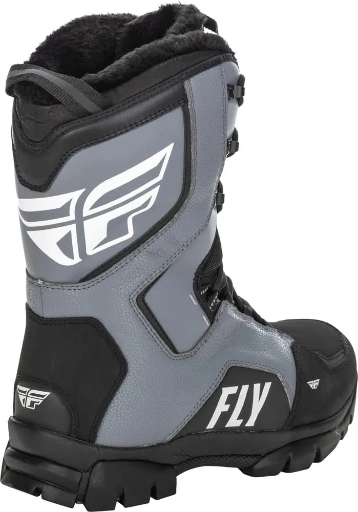 Fly Racing Marker Snow Boot (Black/Grey, 6)