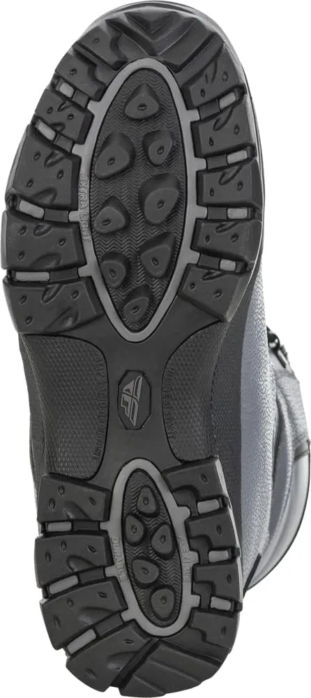 Fly Racing Marker Snow Boot (Black/Grey, 6)