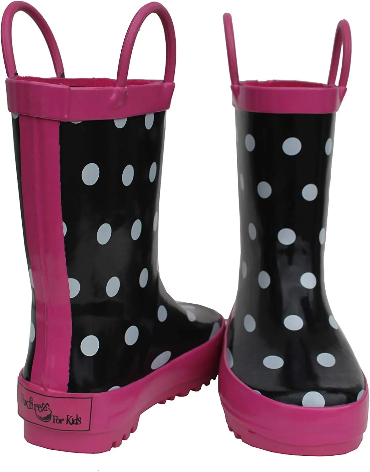 Foxfire for Kids Girls Rubber Rain Boots Toddler Children