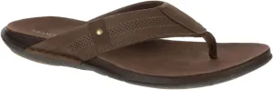 Franco Fortini Newport - Men's Leather Flip Flop Thong Sandals