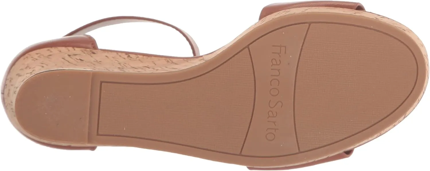 Franco Sarto Women's Clemens Cork Wedge Sandal