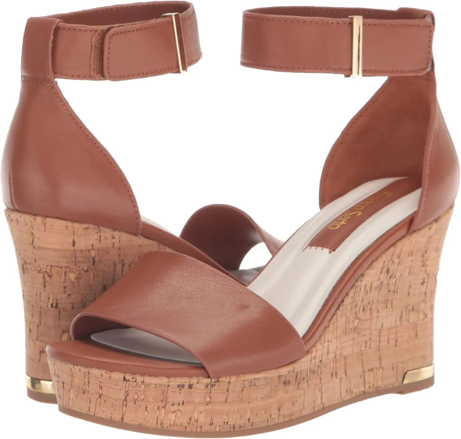 Franco Sarto Women's Clemens Cork Wedge Sandal