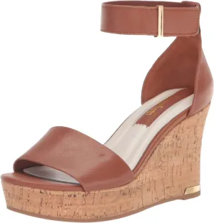 Franco Sarto Women's Clemens Cork Wedge Sandal