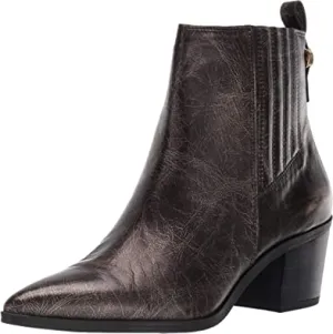 Franco Sarto Women's Shay Ankle Boot, Gold, 6.5
