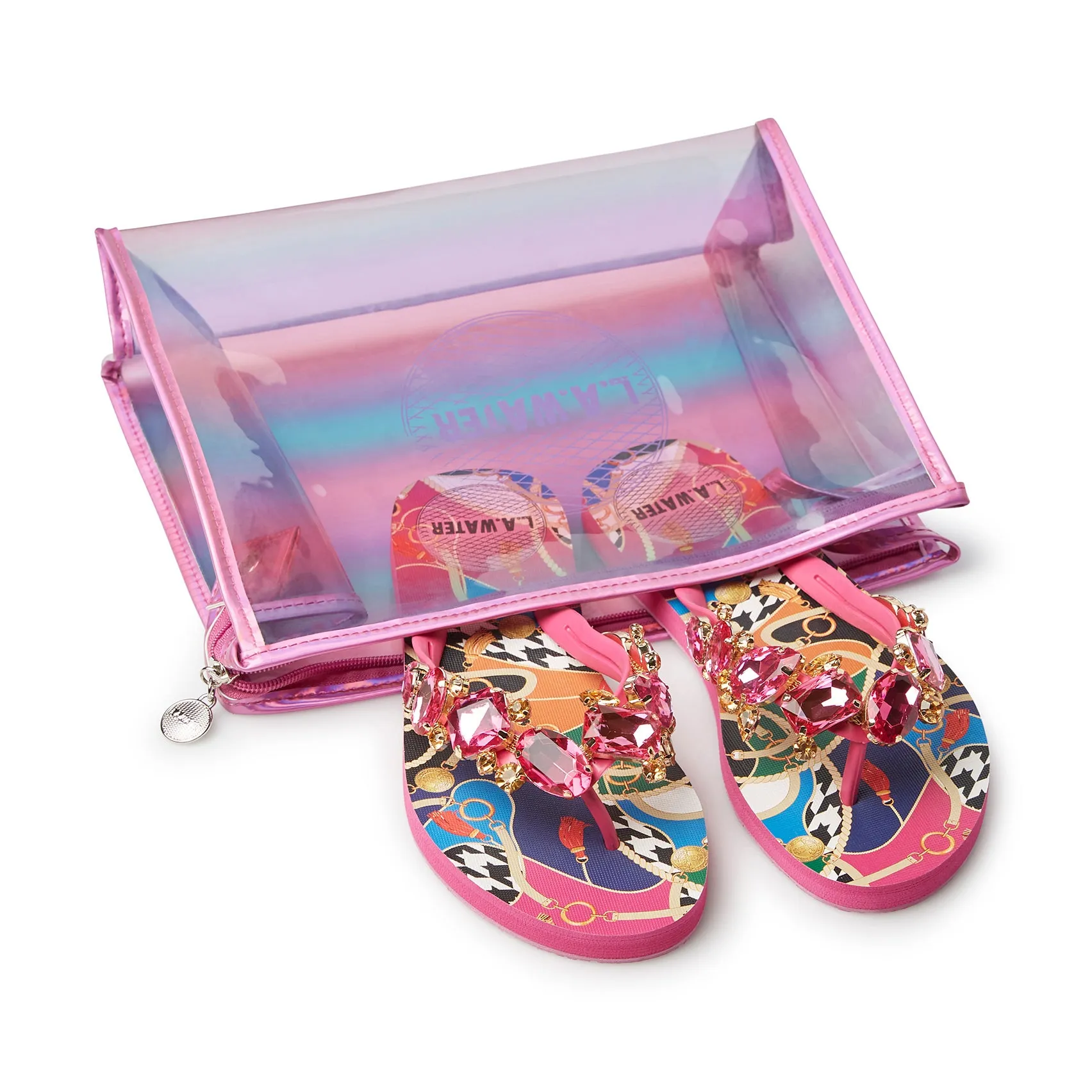 FUCHSIA NEW BAROQUE SLIPPERS