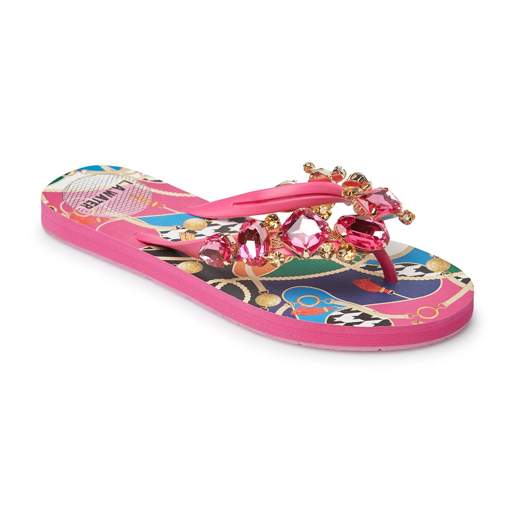 FUCHSIA NEW BAROQUE SLIPPERS