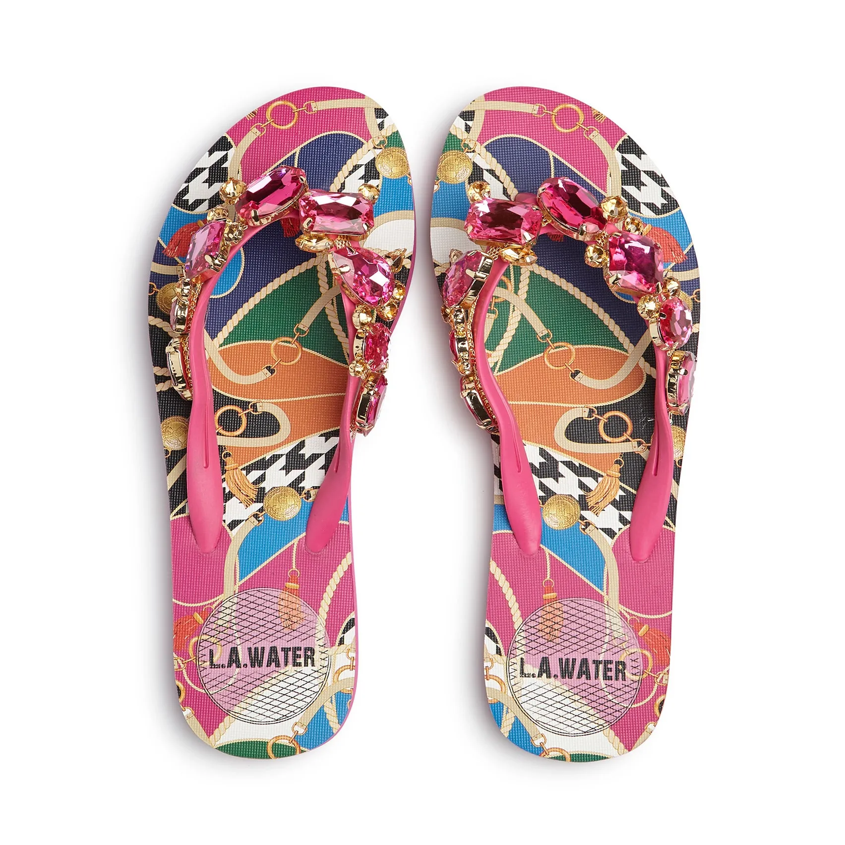 FUCHSIA NEW BAROQUE SLIPPERS