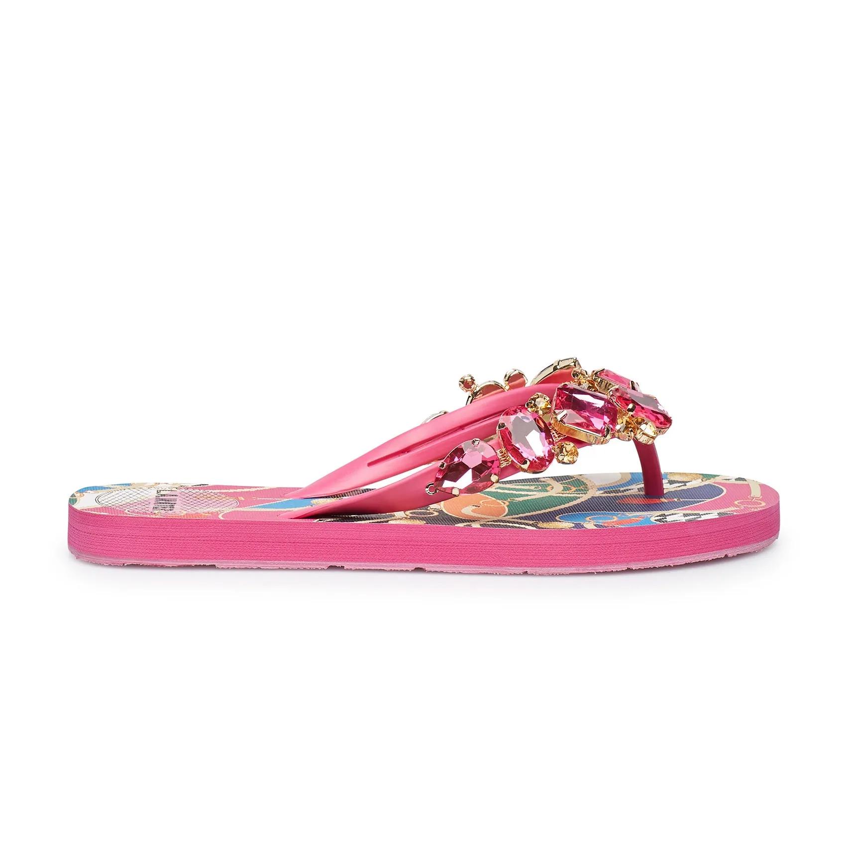 FUCHSIA NEW BAROQUE SLIPPERS