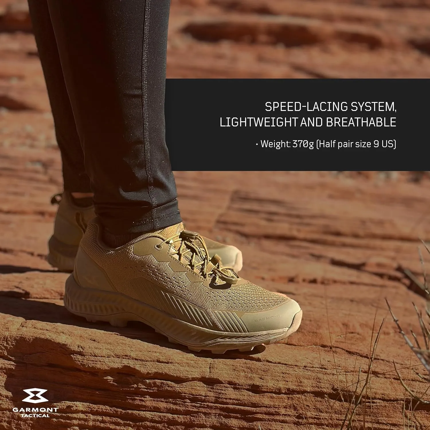 GARMONT Tactical 9.81 Heli Military and Law Enforcement Tactical Sneaker Training Shoes for Men and Women, Running, Walking, Hiking, Lightweight and Breathable