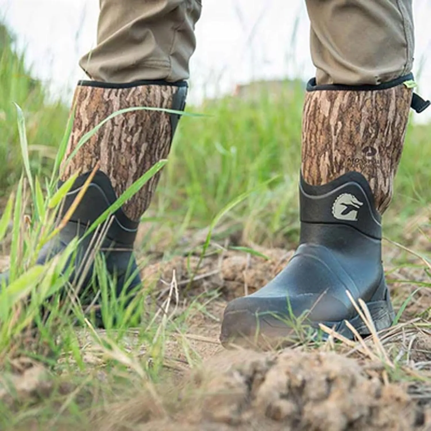 Gator Waders Men's Omega Flow Hunting Durable Lightweight 14" Height Boots with Calf Adjustable Gusset & Air Mesh Lining