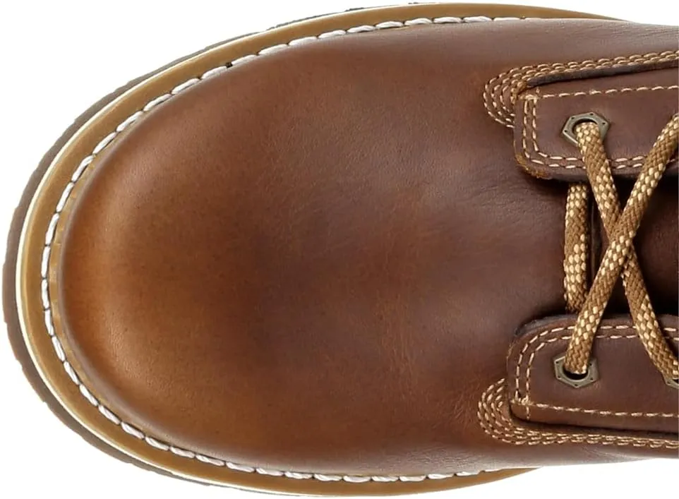 Georgia Boot Men's Brown Amp Lt Wedge Waterproof BRN 6" Work