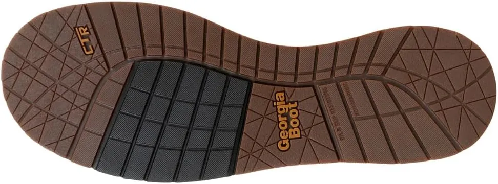 Georgia Boot Men's Brown Amp Lt Wedge Waterproof BRN 6" Work