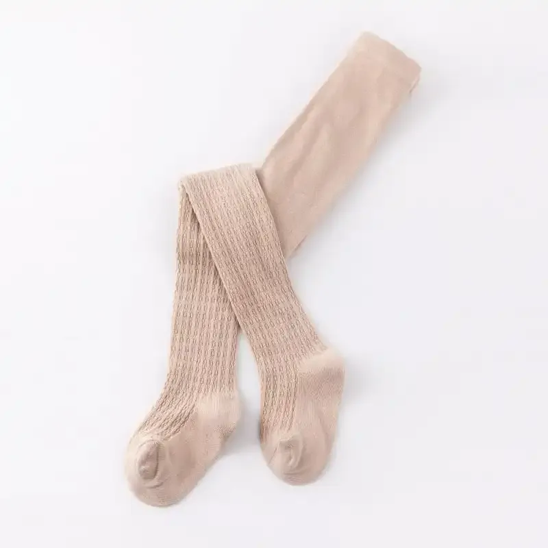 Girls Solid Color Breathable Panty-Hose