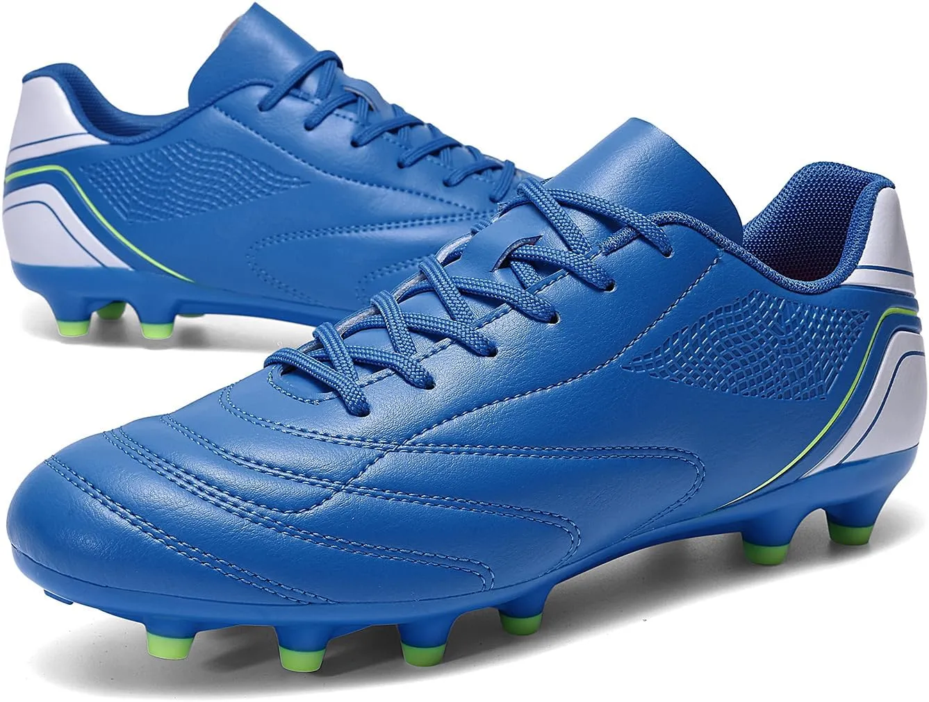 HaloTeam Soccer Shoes Mens Cleats Outdoor Professional Training Turf Football Boots Breathable Athletic Sneaker for AG/FG