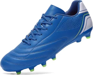 HaloTeam Soccer Shoes Mens Cleats Outdoor Professional Training Turf Football Boots Breathable Athletic Sneaker for AG/FG
