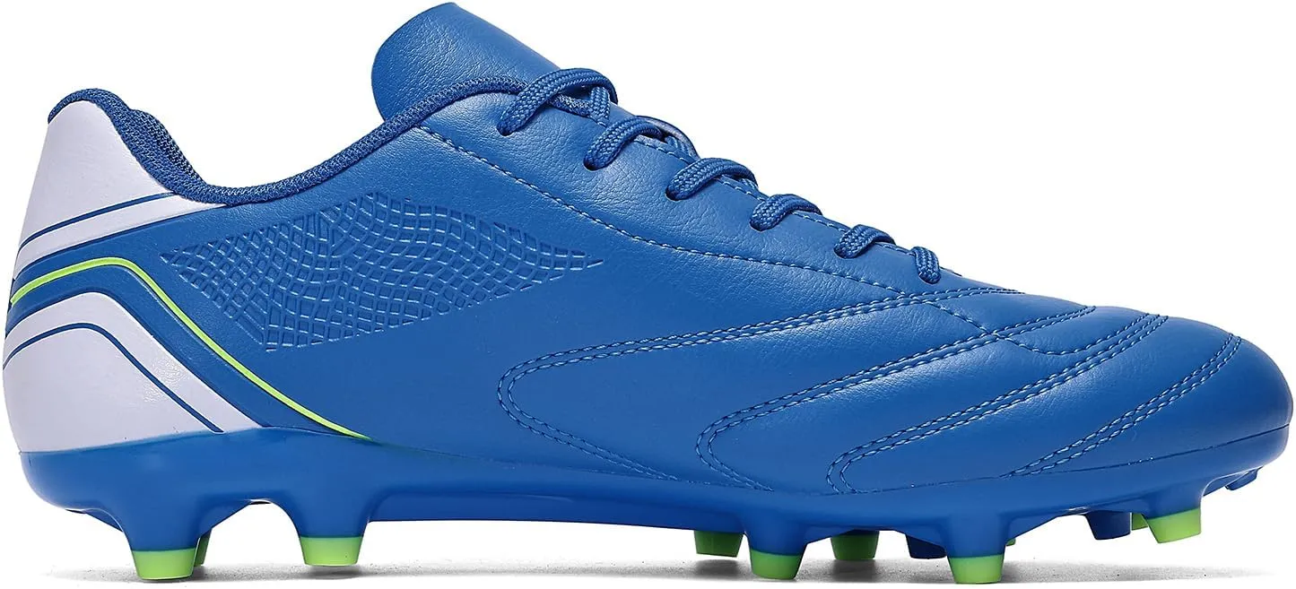 HaloTeam Soccer Shoes Mens Cleats Outdoor Professional Training Turf Football Boots Breathable Athletic Sneaker for AG/FG