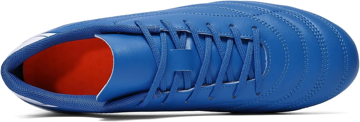 HaloTeam Soccer Shoes Mens Cleats Outdoor Professional Training Turf Football Boots Breathable Athletic Sneaker for AG/FG