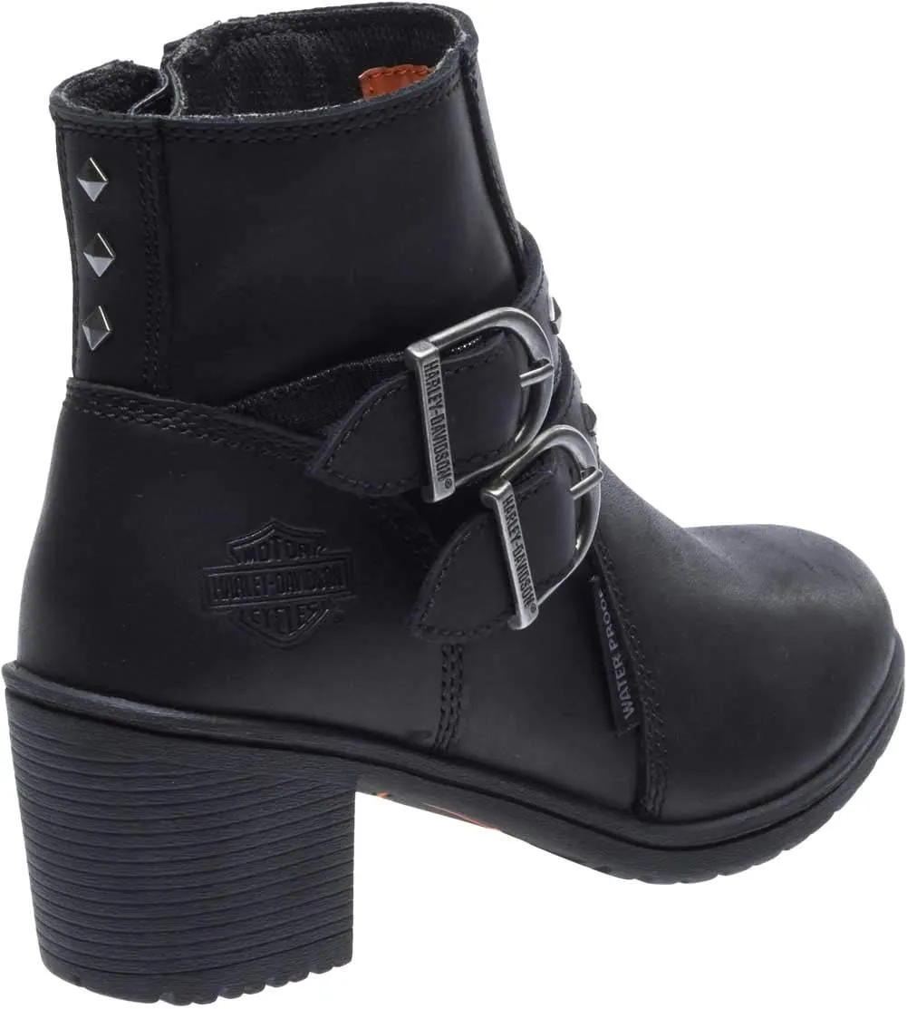 Harley-Davidson Women's Abney 4.5-Inch Waterproof Motorcycle Boots D87161