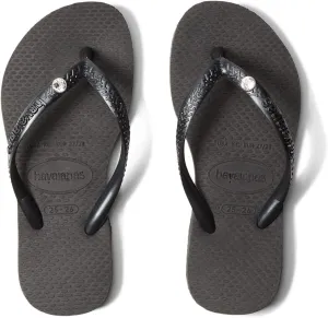 Havaianas Girl's Slim Crystal SW II Flip Flop Sandal (Toddler/Little Kid/Big Kid)