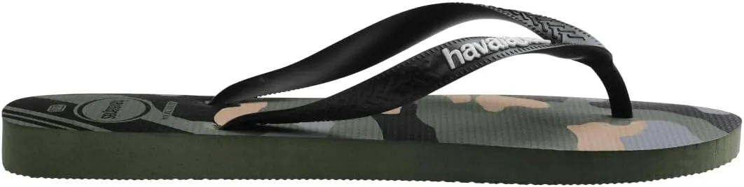 havaianas Women's Top Camu Sandal Green Olive Flip-Flop