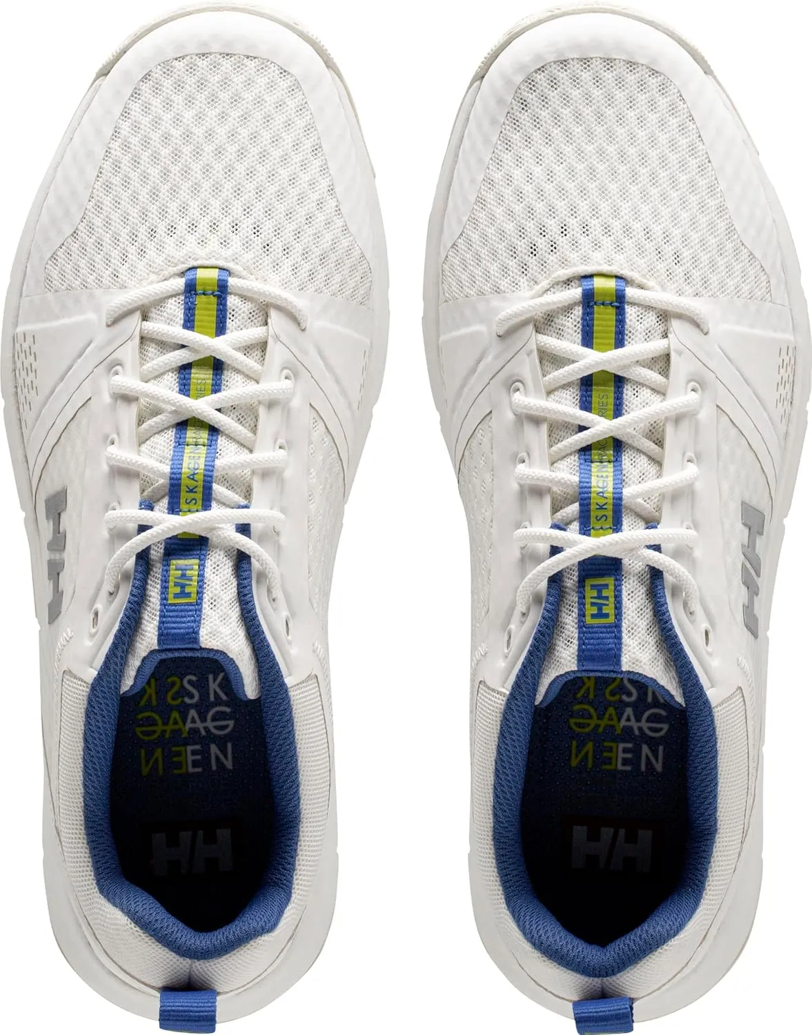 Helly-Hansen Skagen F-1 Sailing Sneakers for Men Featuring Open-Mesh Construction, EVA Insoles, and Multi-Zone Traction Grip Outsoles