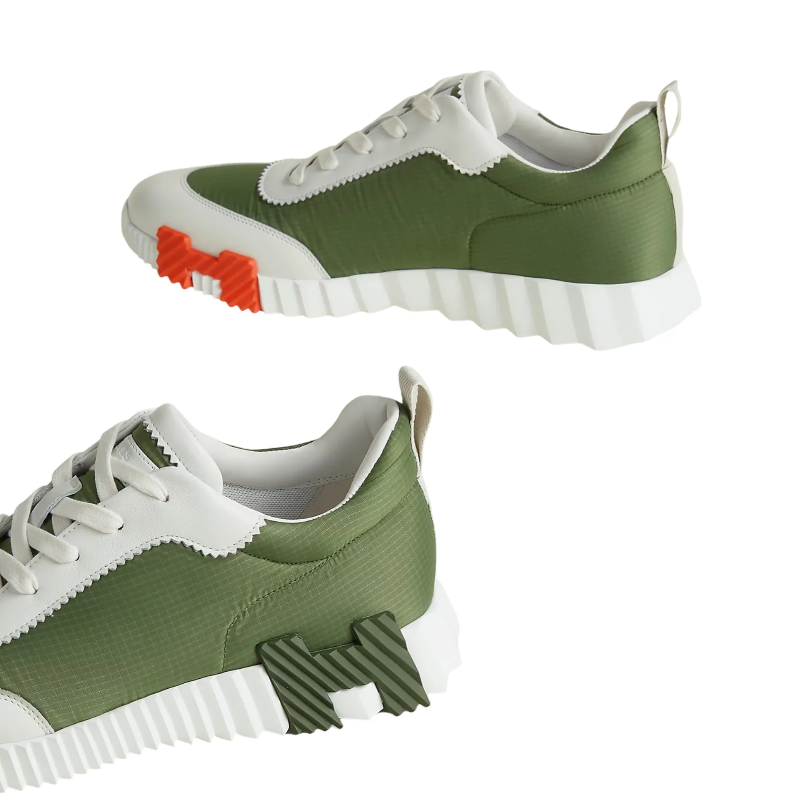 Hermes Bouncing Sneaker Matcha / Blanc