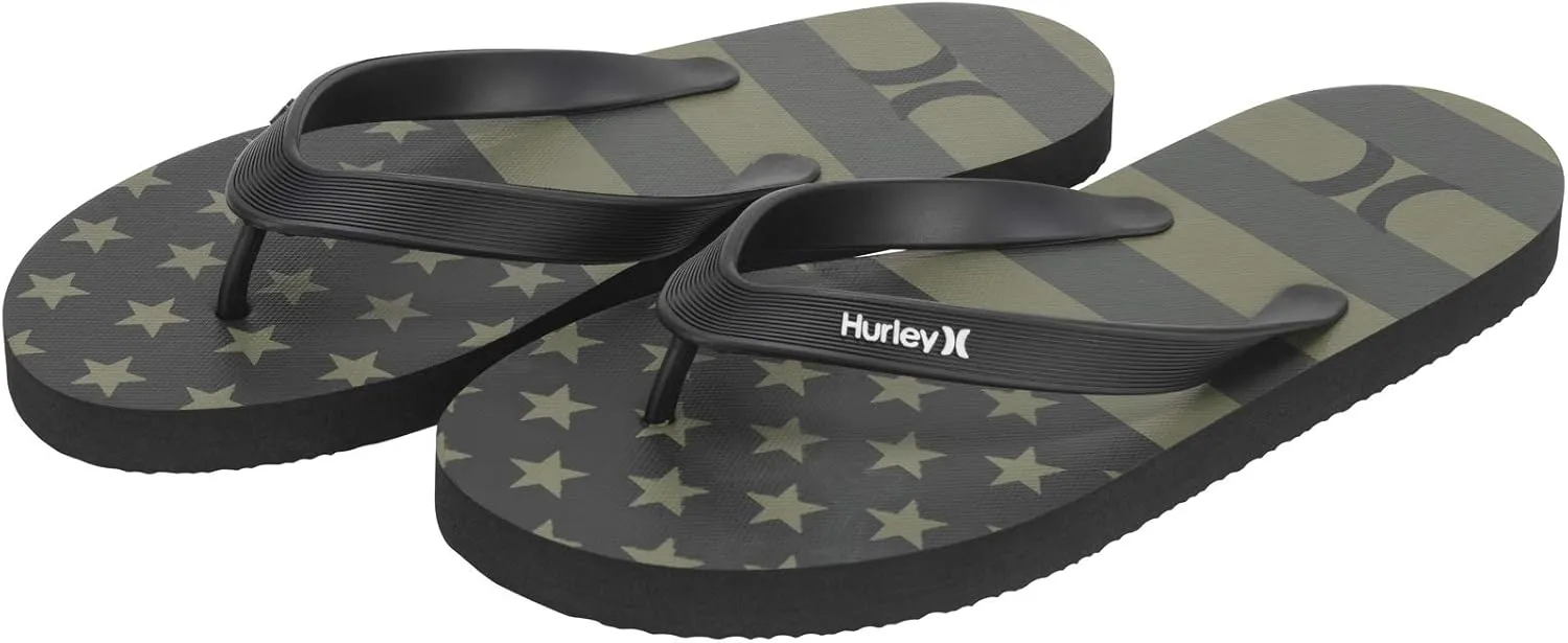 Hurley Men's One and Only Americana Flip Flop