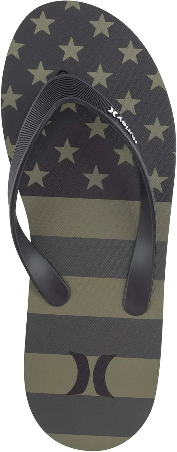 Hurley Men's One and Only Americana Flip Flop