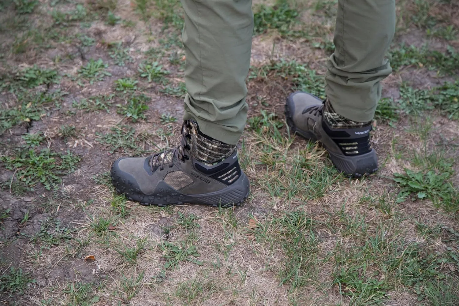 Irish Setter, VaprTrek, Men’s, 8", Waterproof, Hunting Boot, Mossy Oak Country Roots