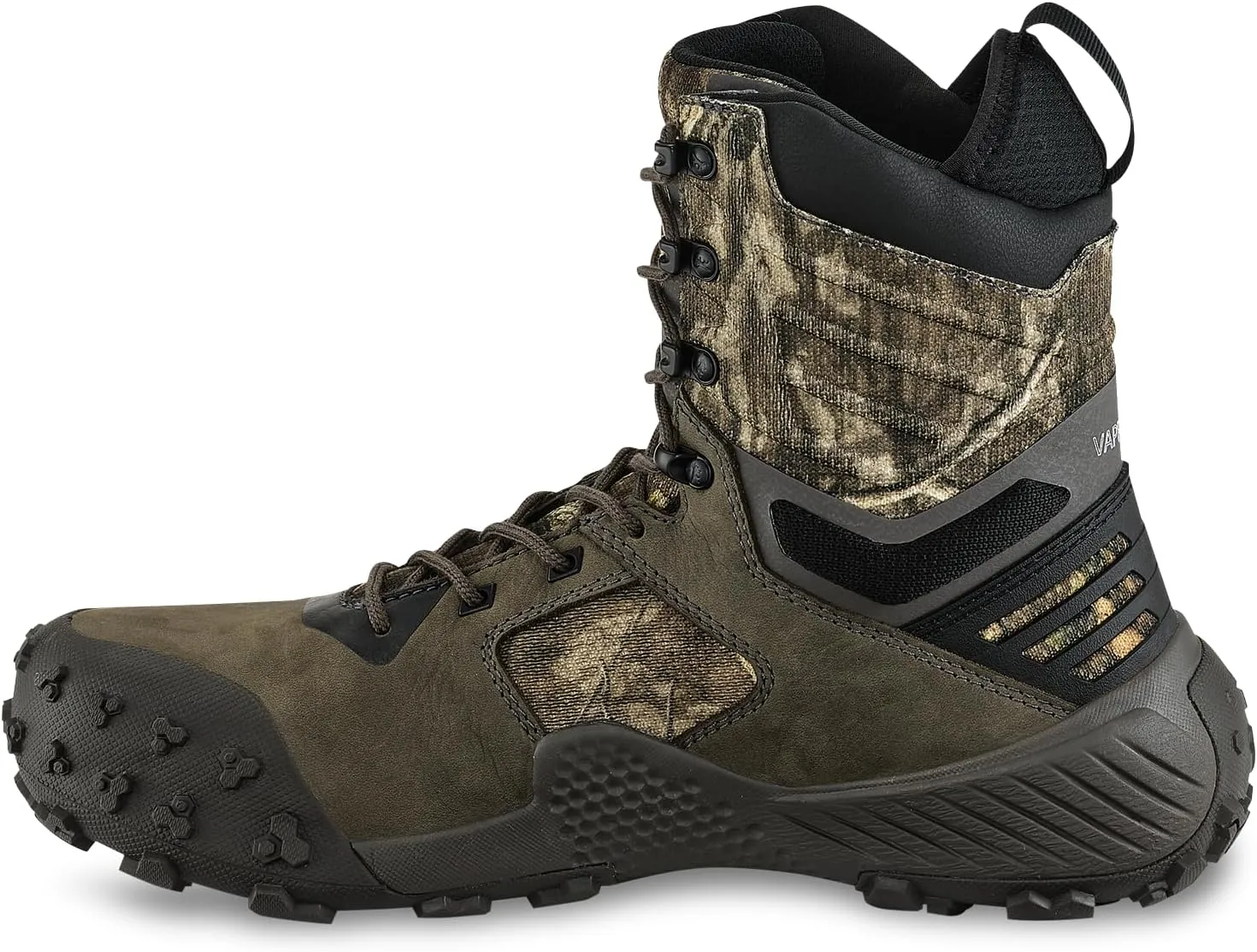 Irish Setter, VaprTrek, Men’s, 8", Waterproof, Hunting Boot, Mossy Oak Country Roots