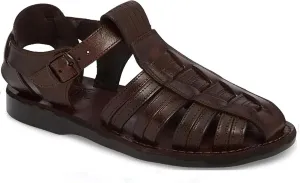 Jerusalem Sandals Barak - Leather Closed Toe Sandal - Men Sandals