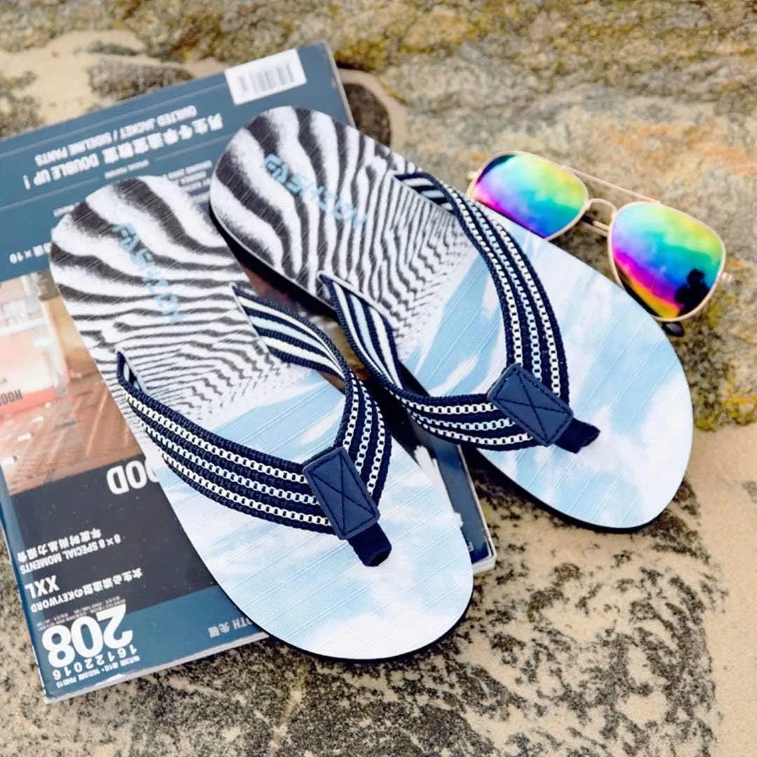 Jinsha flip-flops Beach shoes Deodorant summer Breathable Comfortable soft Non-slip T-shaped sandals outdoor Unisex