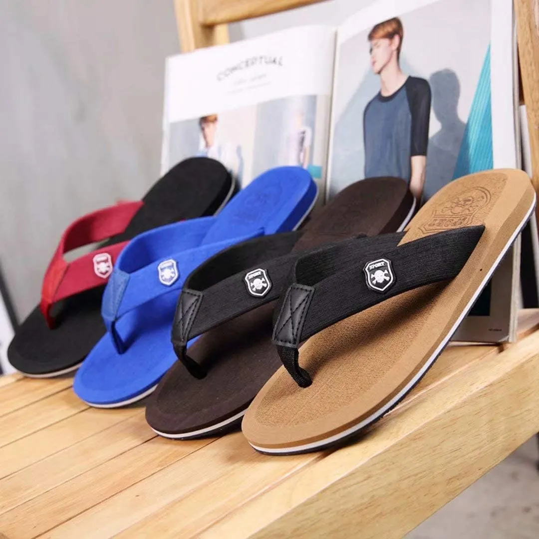 Jinsha flip-flops Beach shoes T-shoes Solid color Deodorant summer Breathable Home Soft and non-slip Star same style Outdoor unisex