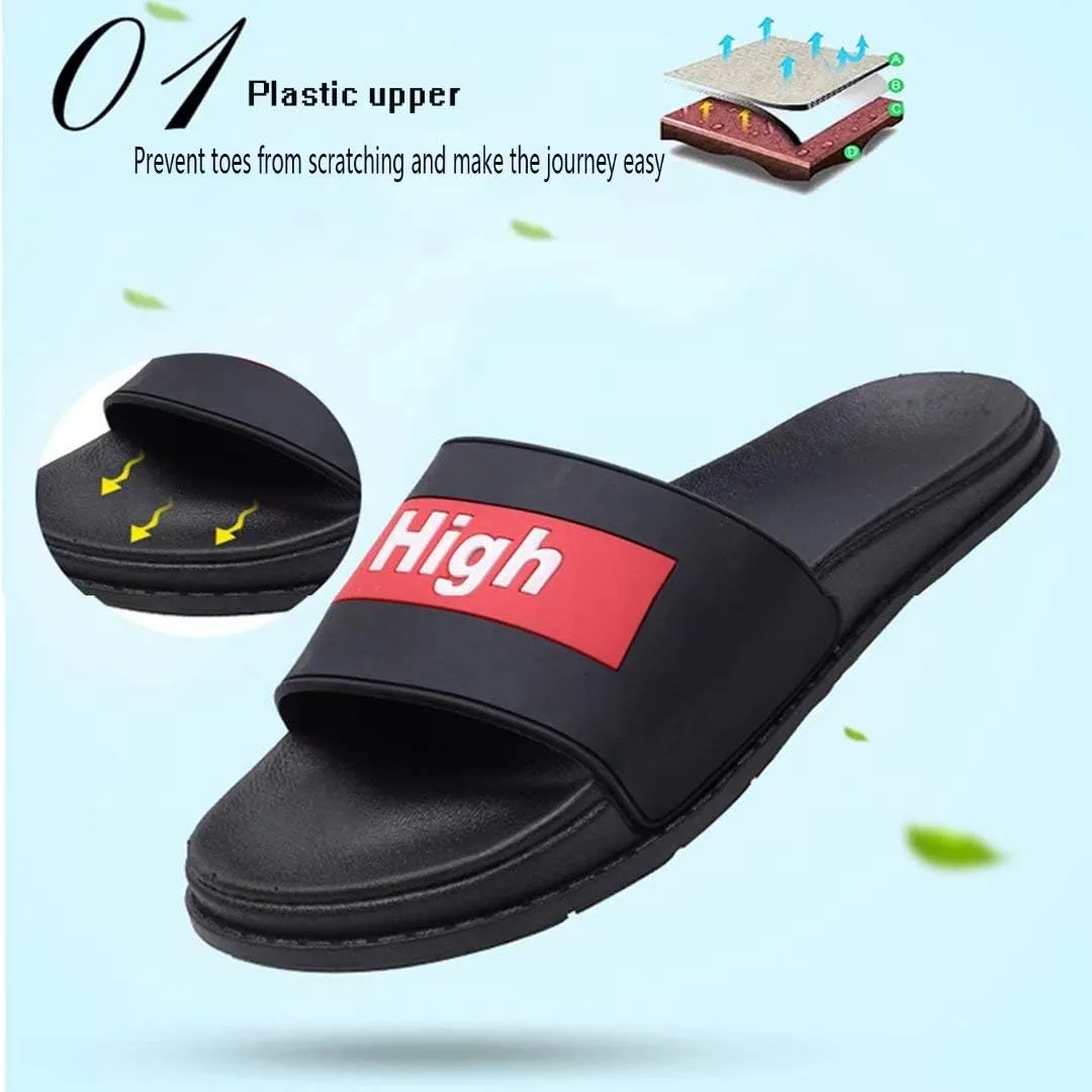 Jinsha flip-flops sandals Beach shoes House slippers Deodorant Breathable elasticity soft Non-slip outdoor Summer fashion Unisex