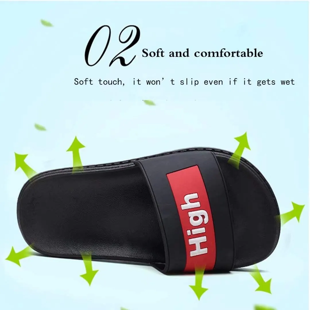Jinsha flip-flops sandals Beach shoes House slippers Deodorant Breathable elasticity soft Non-slip outdoor Summer fashion Unisex