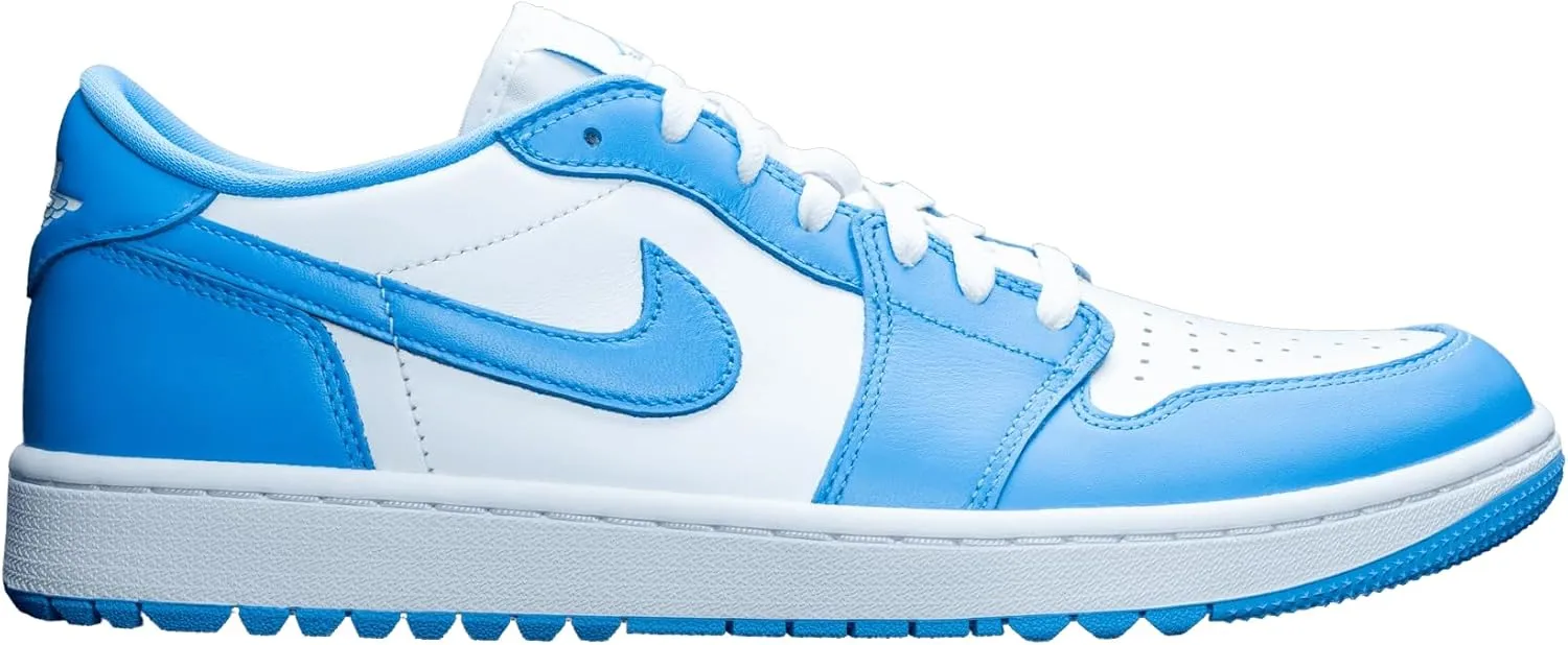 Jordan Mens 1 Low G DD9315 100 Golf - UNC - Size 7 White/University Blue