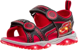 Josmo Kids Cars Toy Story Mickey Sandal LED Light Up Slides (Toddler-Little Kid)