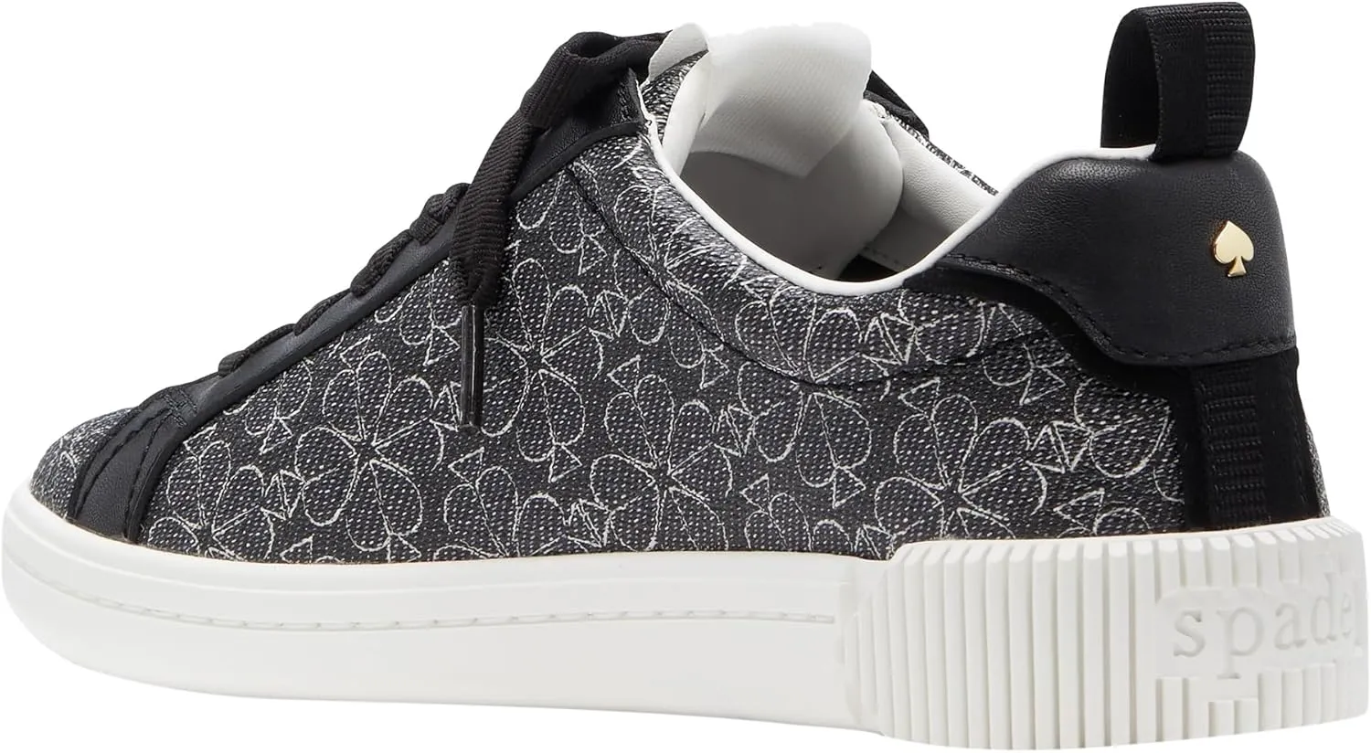 kate spade new york Women's Spade Flower Lace Up Sneaker