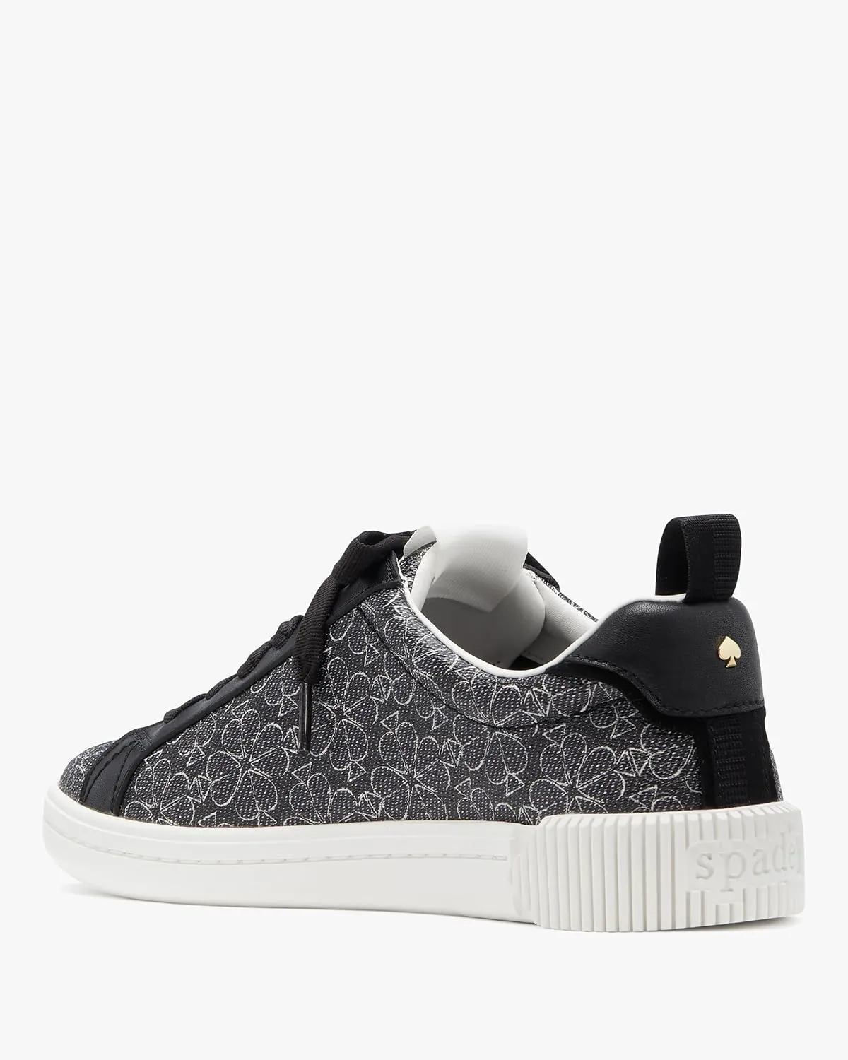 kate spade new york Women's Spade Flower Lace Up Sneaker