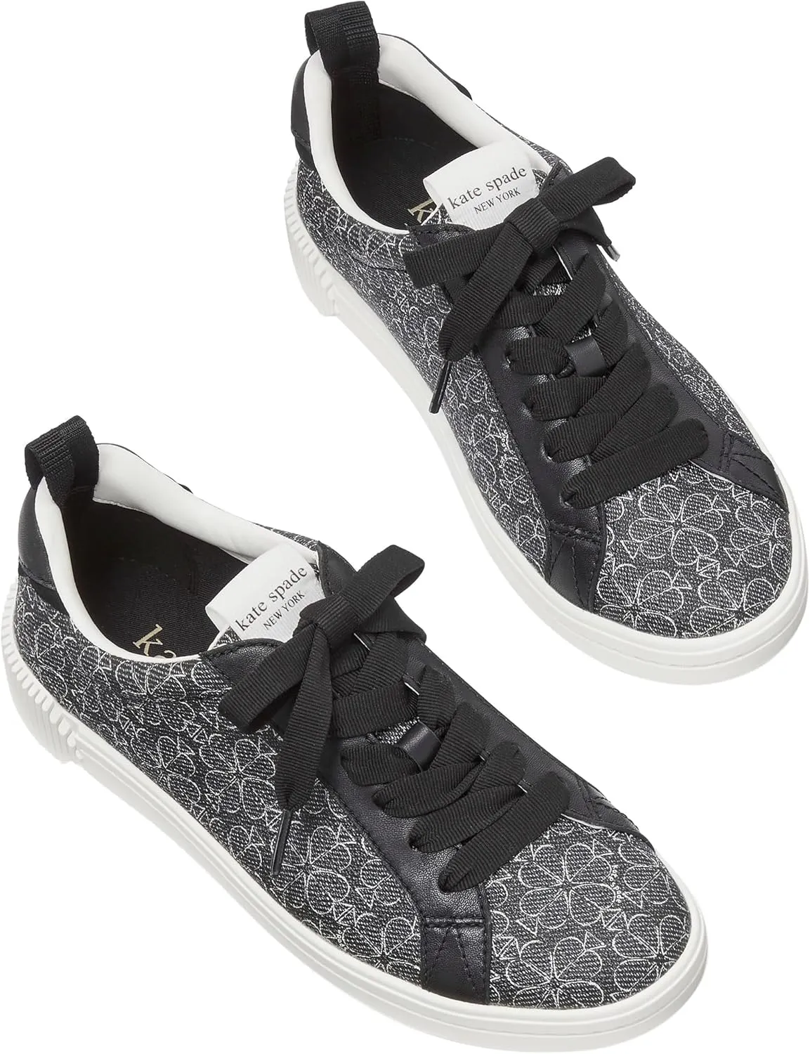 kate spade new york Women's Spade Flower Lace Up Sneaker