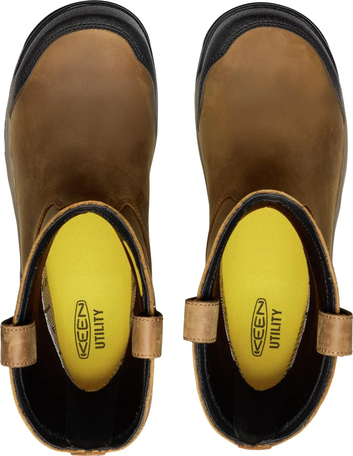 KEEN Utility Men's Evanston Composite Toe Waterproof Leather Durable Construction Pull on Work Boots
