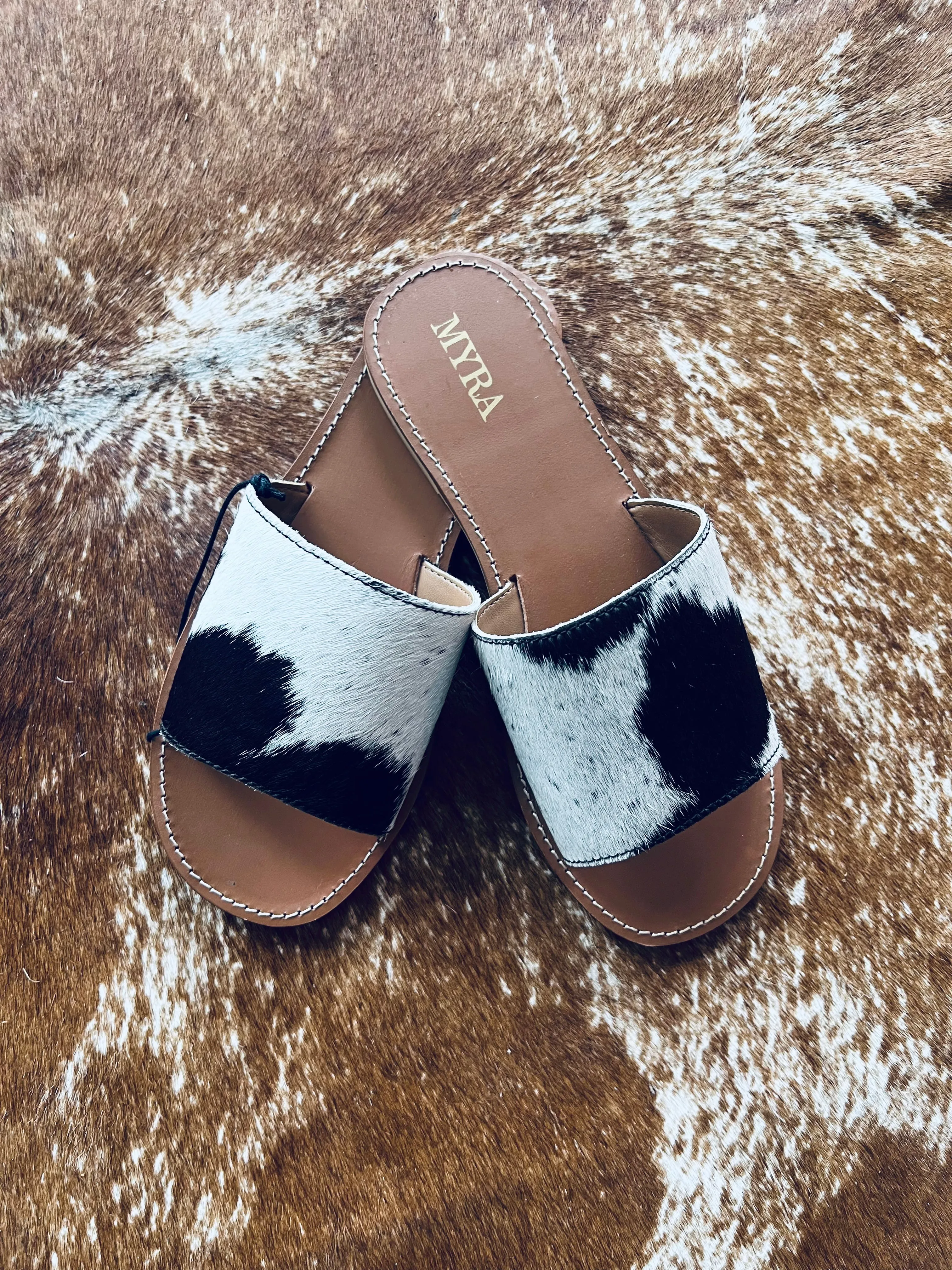 Kemma Hair On Sandals