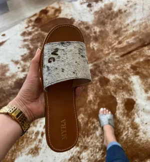 Kemma Hair On Sandals