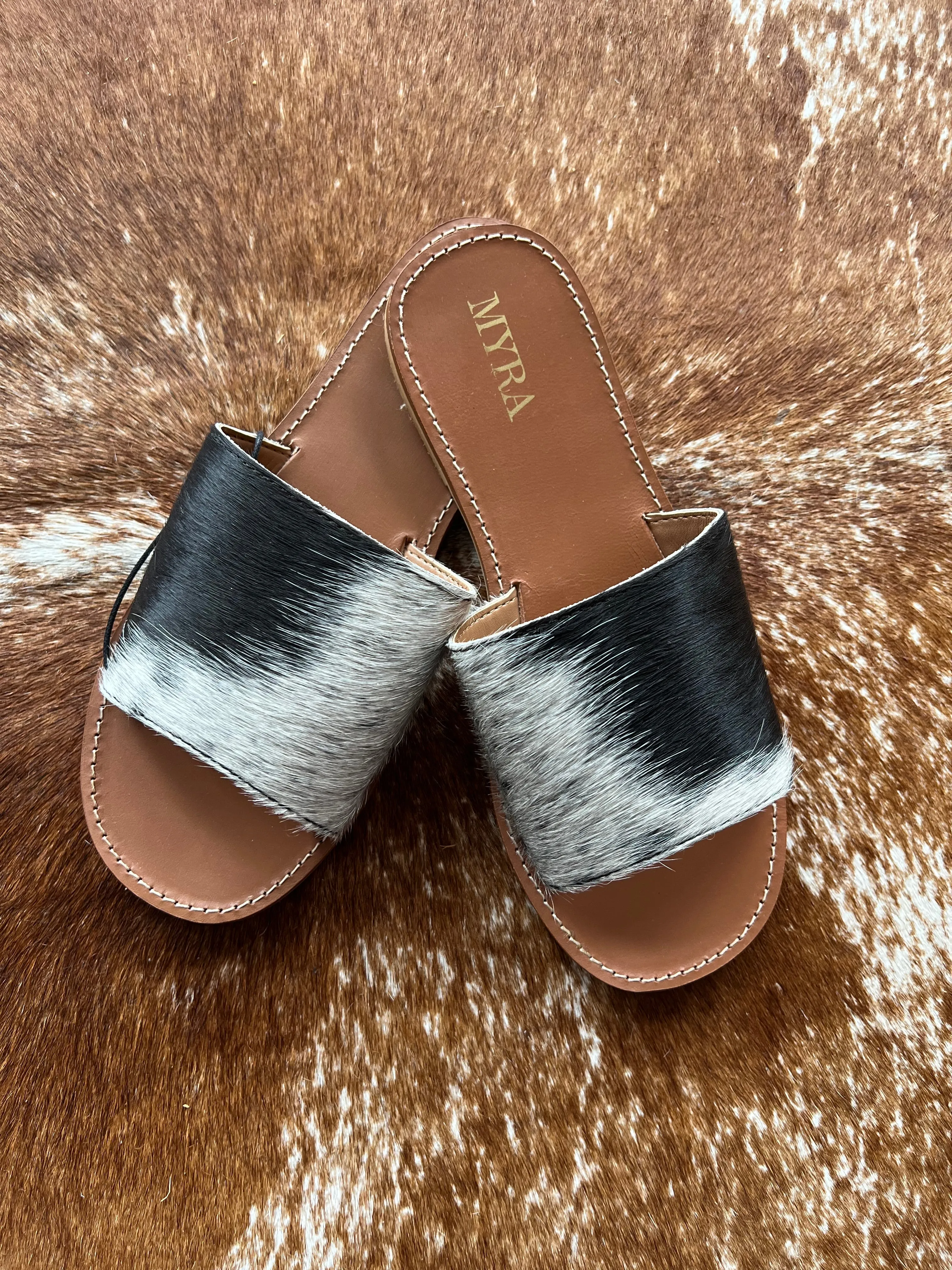 Kemma Hair On Sandals