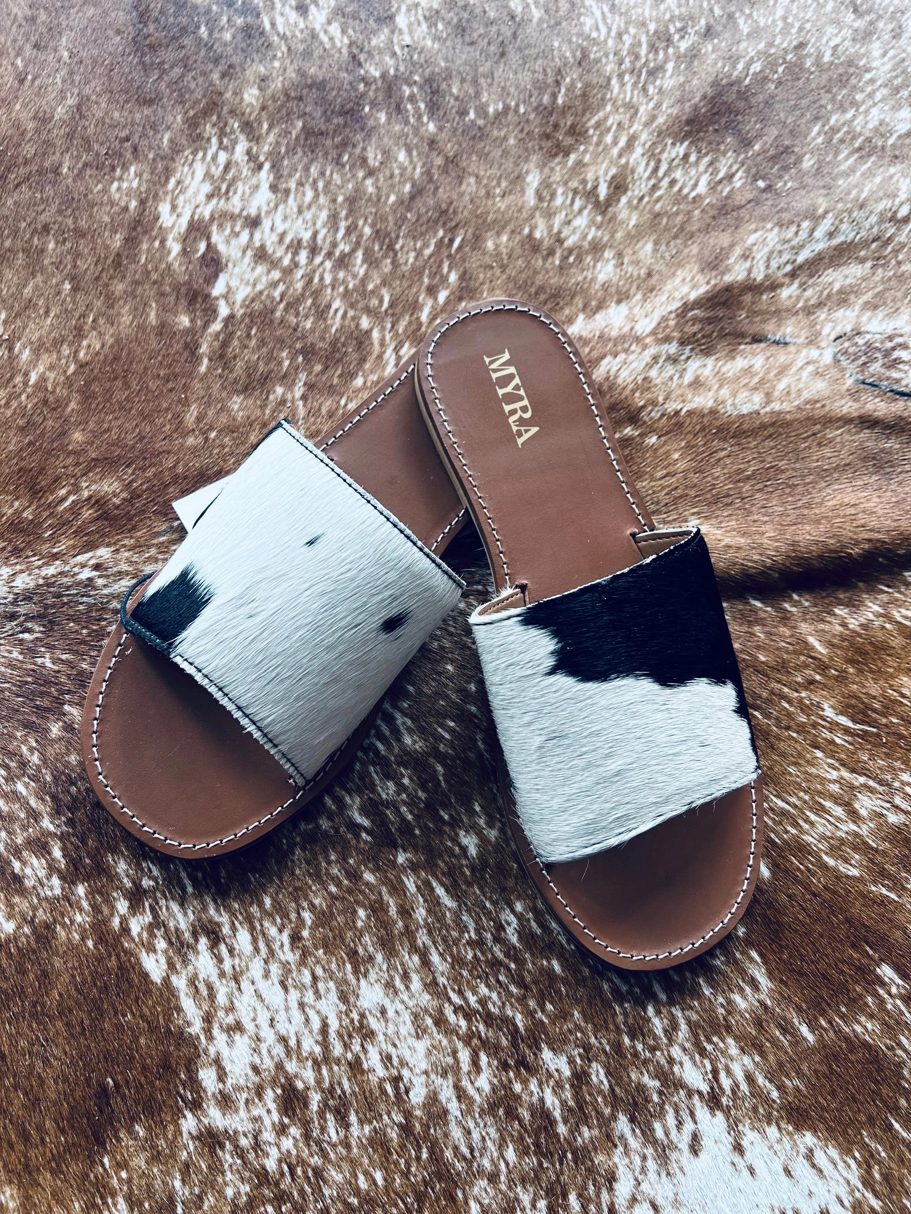 Kemma Hair On Sandals