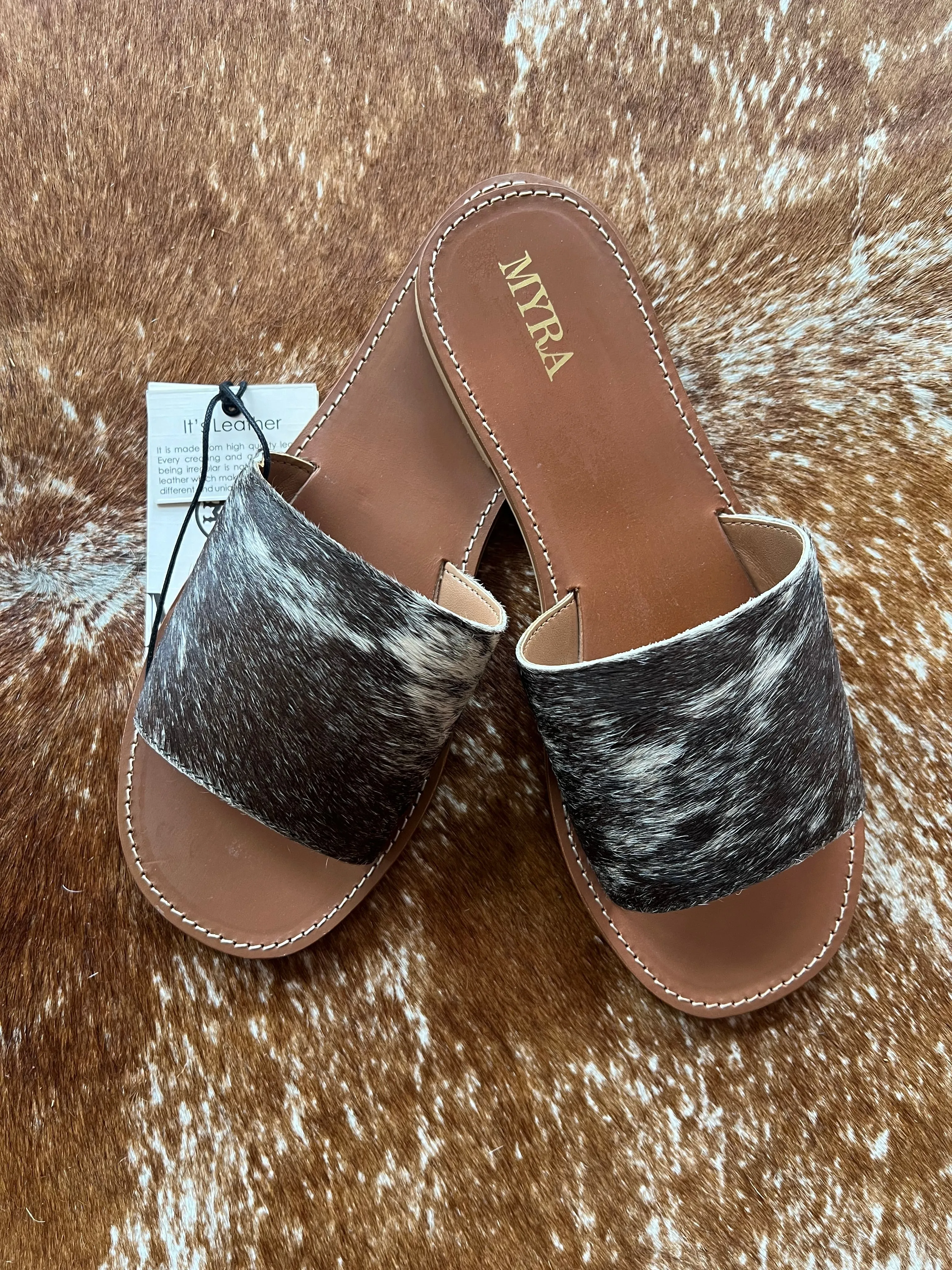 Kemma Hair On Sandals