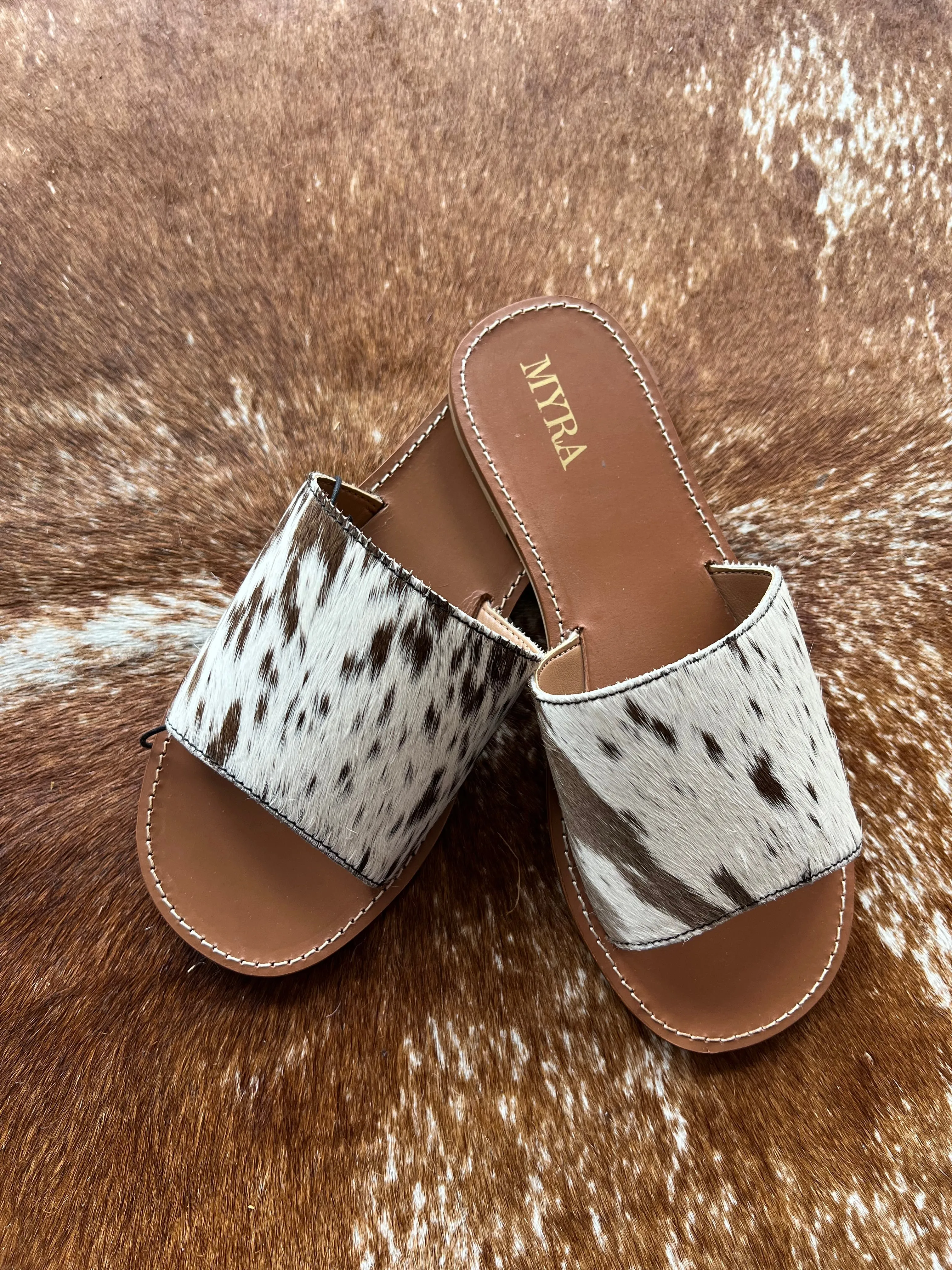 Kemma Hair On Sandals