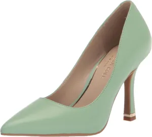 Kenneth Cole New York Women's ROMI Pump Wedge Sandal, Light Gold PU, 7