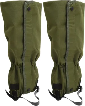 KICHOUSE 1Pair Leg Gaiters for Outdoor Activities Thermal Protection for Hiking Climbing and Snowshoeing Lightweight and Breathable Present for Adventurers